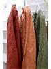 Johnature Summer Vintage Loose Cotton Linen Comforatble Elastic Waist Long Pants