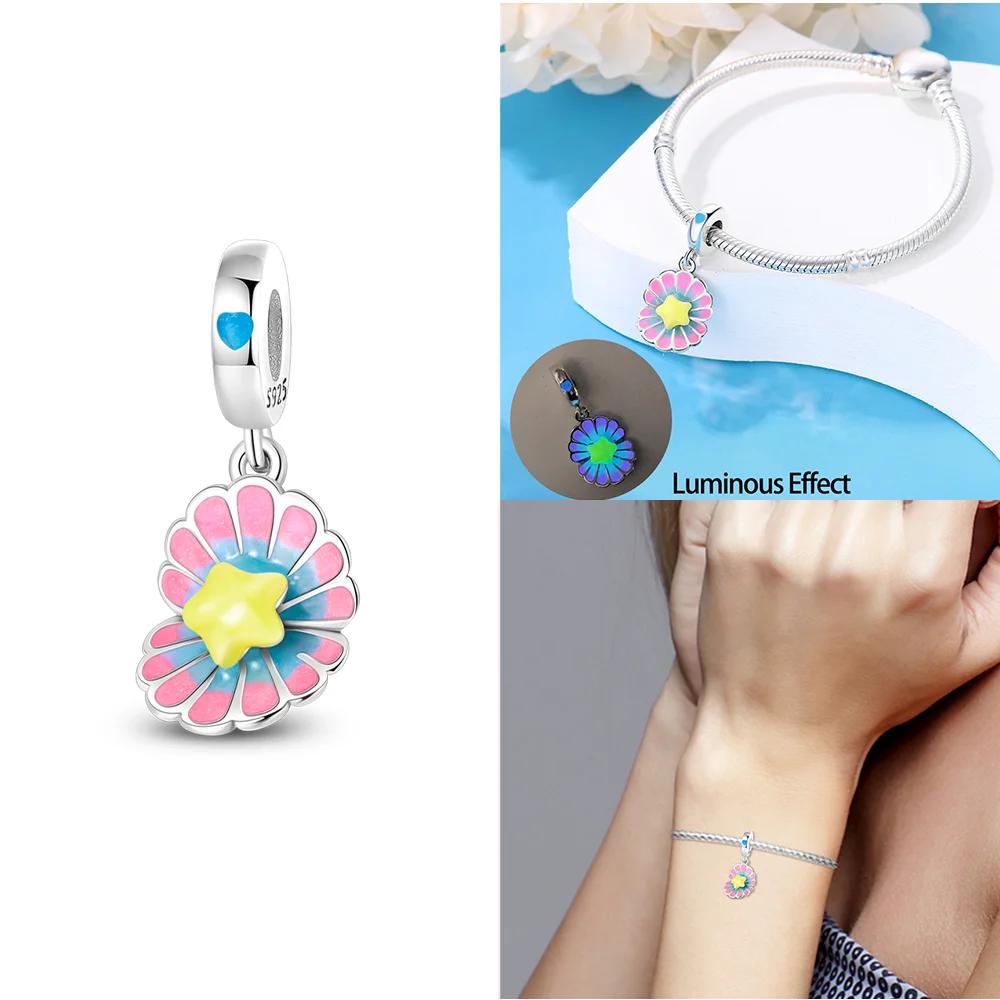 Copper Ocean World Series Sea Blue Turtle Starfish Crab Octopus Charms Bead Fit Bracelet Diy Jewelry Gift