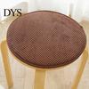 Corduroy Circular Seat Pad Round Stool Pad, 15.75" Non-slip Cushion Soft Sponge for Home Bar Stools Chair