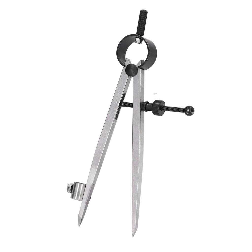 Wing Divider Gauge Carbon Steel Adjustable Angle Lockable Scribing Tool for Woodworking