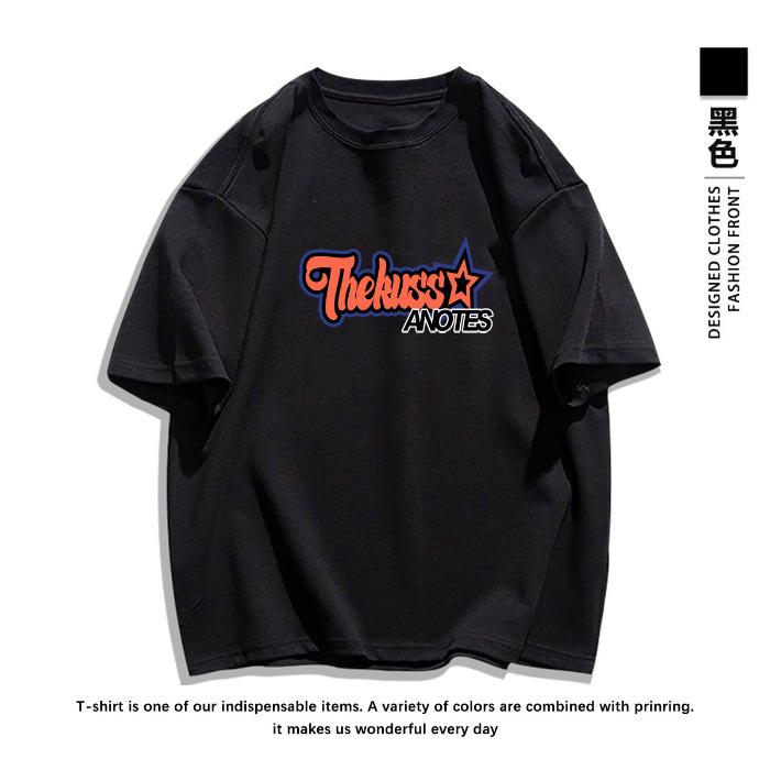 

Cotton Crew Neck Short Sleeve Casual T-Shirt Top Women s Heavy Clothes 3XL