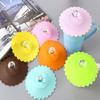 1x Glass Drink Cover Cup Lid Anti-Dust Coffee Mug Keep Warm Silicone 11x11x2.4cm