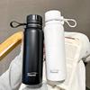 stainless steel that is resistant to MYEEDA Water Bottle 1 liter Stainless steel bottle Thermos Water bottle 1000ml Water bottle Easy to wash Stylish
