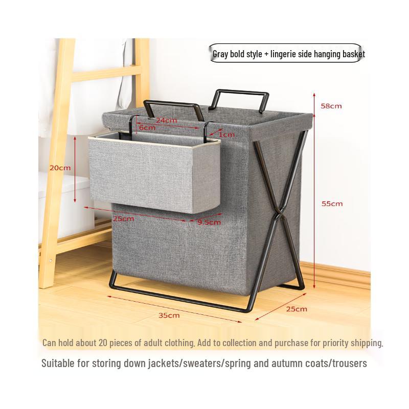 Foldable Thickened Clothes Storage Basket