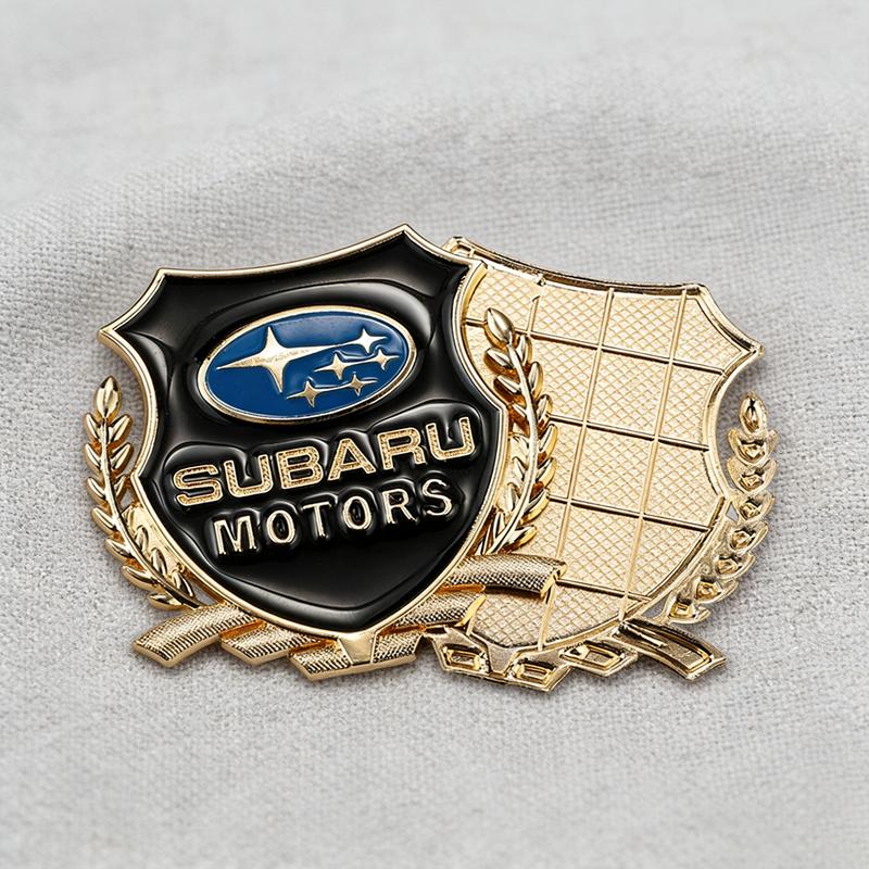 Tvar štítu Auto Znak Odznak Kovový 3D Samolepka na Karoserii Pro Subaru Impreza Legacy WRX STI BRZ Forester Outback Crosstrek