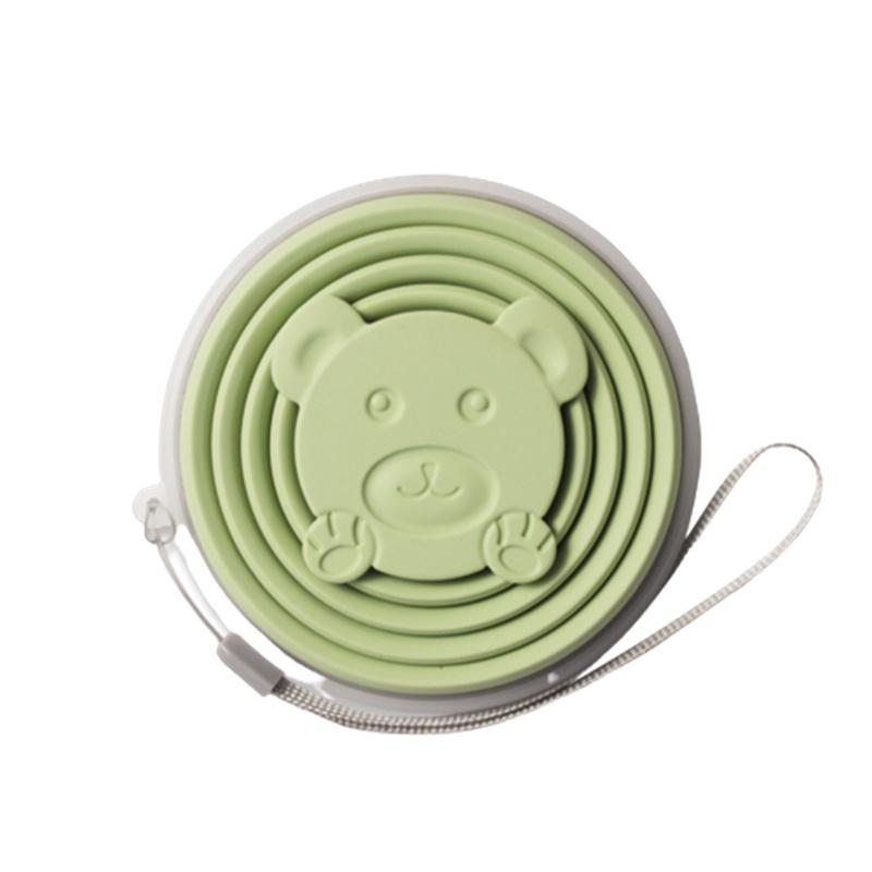 Portable Outdoor Travel Collapsible Silicone Cup Candy Colors