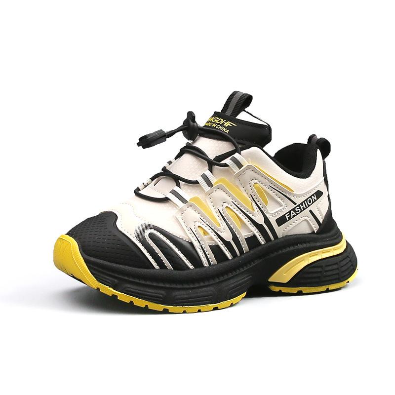 Girls' Sports Shoes 2025 Autumn New Children's Fashion Dad Shoes Medium Older Children's Casual Shoes Boys' Running Shoes Trend