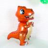 1pcs 3D Standing Dinosaur Balloon Cartoon T Rex Dino Foil Balloon for Party Decoration Kids Birthday Cute Assembled Toy Ballons