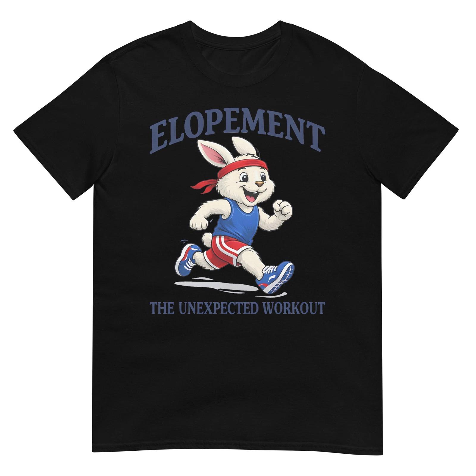 Autism Neurodiversity Elopement The Unexpected Workout Fun T-Shirt XL