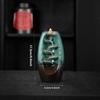 1pc Waterfall Ceramic Incense Holder for Aromatherapy and Home Decor