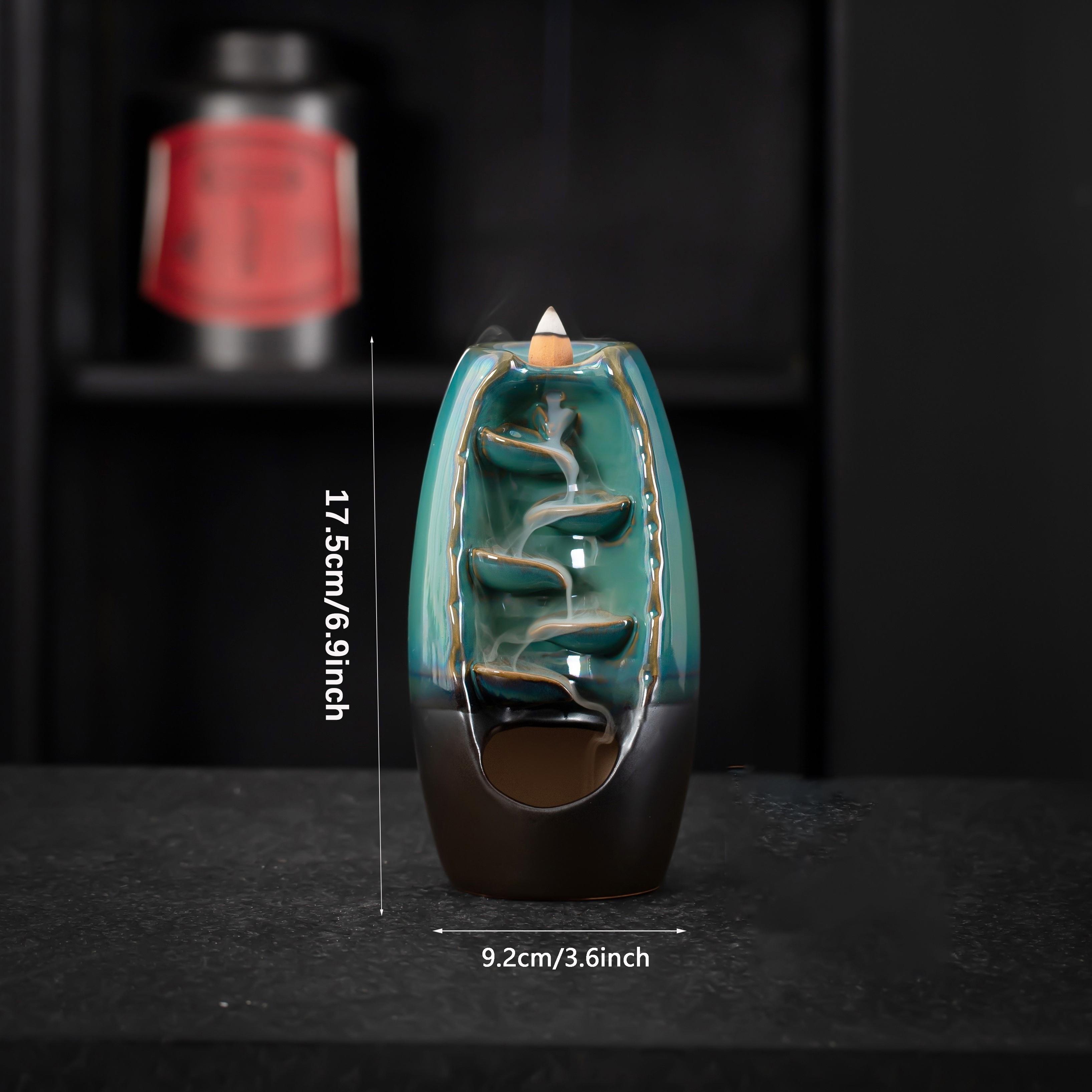 

Керамический держатель для благовоний с водопадом, 1 шт., для ароматерапии и домашнего декора medium