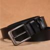 Retro PU Leather Belt Texture Jeans Waistband Fashion Men Wide Belt  Ornament