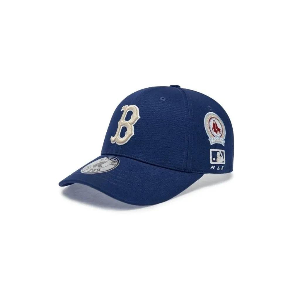 Unisex Signature All-Over Patch Structure Ball Cap 3ACPB316N-43NYM FREE