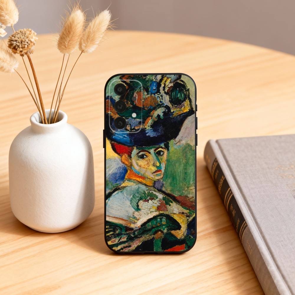 H-Henri M-Matisse Art PaI  Phone Case For Samsung S25,24,23,22,30,21,10,9,Ultra,Plus,Lite,FE,4,5 G Soft Black Case