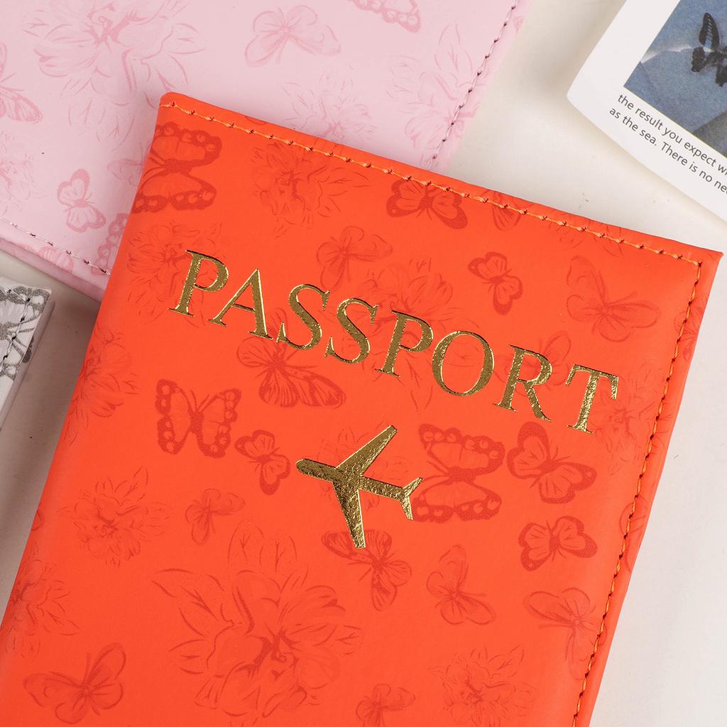New Travel Passport Holder Cover Case for Women Men PU Leather Card Ticket Passport Covers Holder Protective Accessories