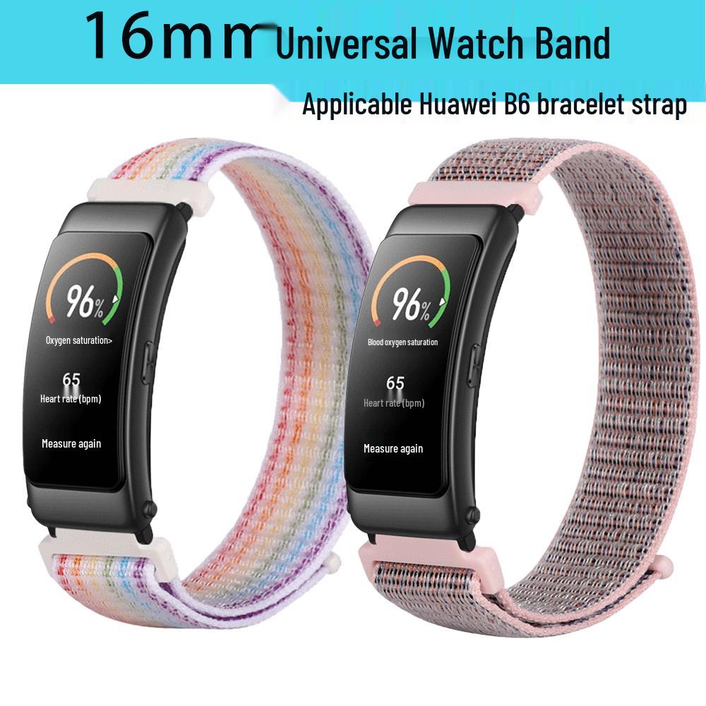 16mm Nylon Loop Replacement Strap for Huawei B6 Smart Band