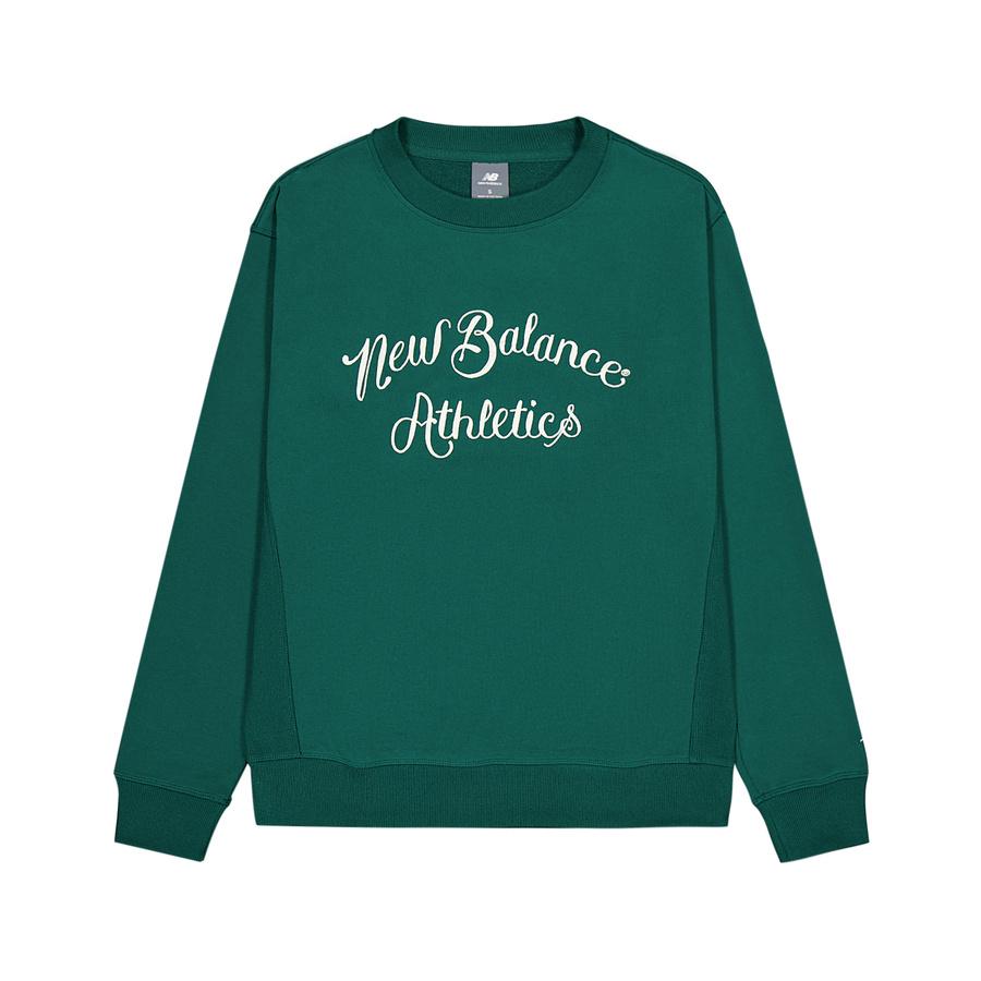 New Balance Sweatshirt Men s Vintage Green MT43583-MHN L