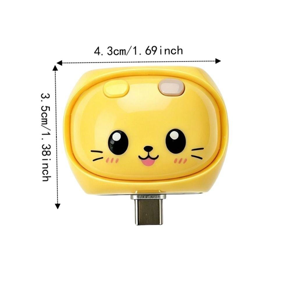 Cartoon Cat Auto Disconnect Adapter Auto Disconnect Power Separator  Phone Charging