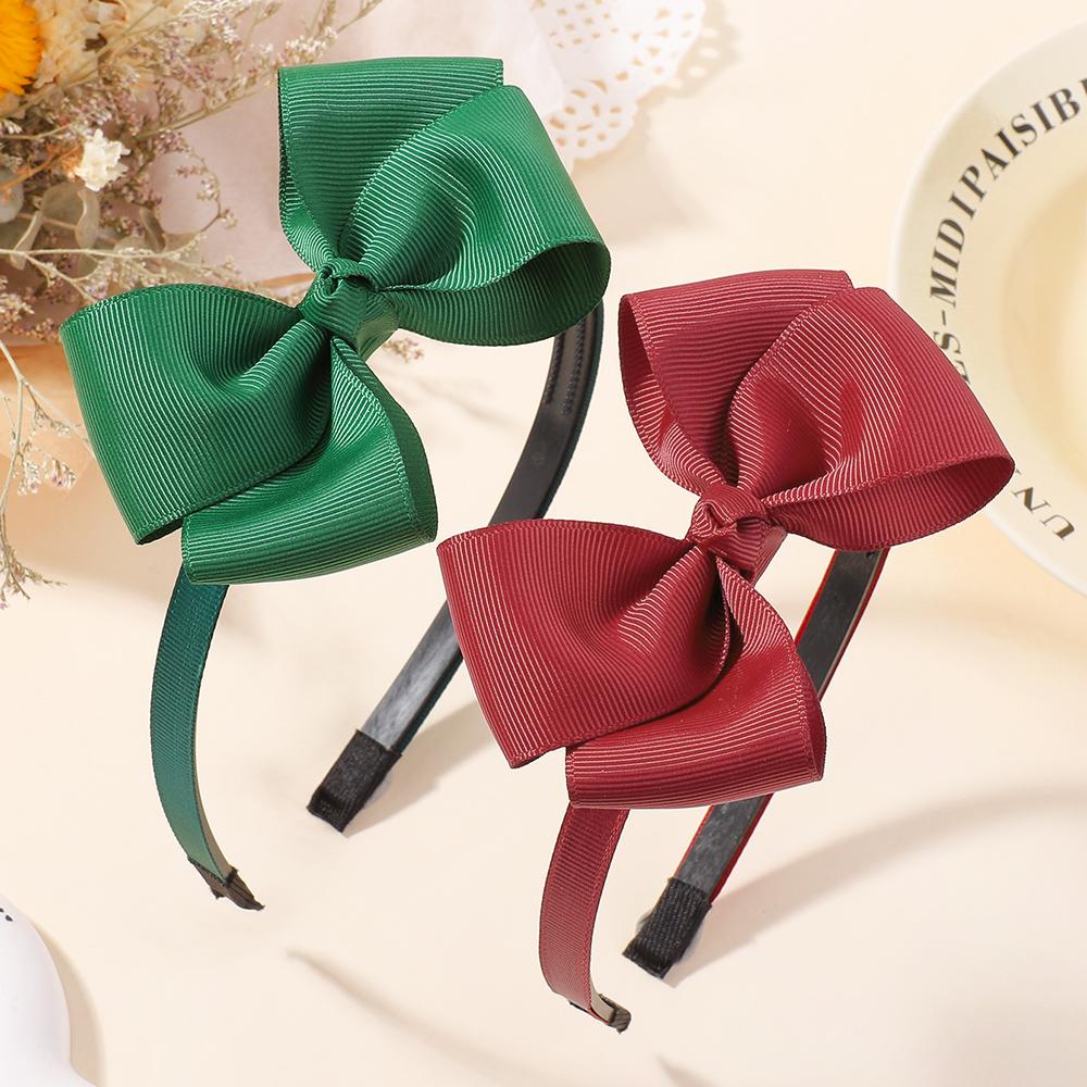 

2 шт./компл. 4,52 Гросгреновая лента Банты для волос Повязки на голову для женщин Девочек Принцесса Милые банты Повязки для волос Головные уборы Аксессуары для волос