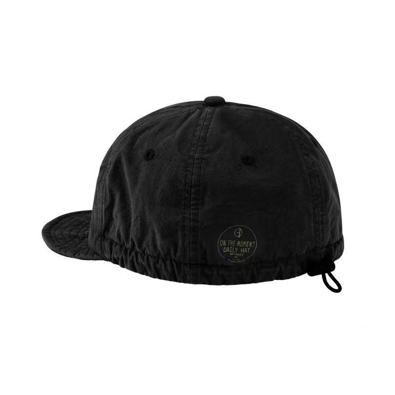 Soft Brim Round Logo Baseball Cap With Breathable Cotton For Casual Wear