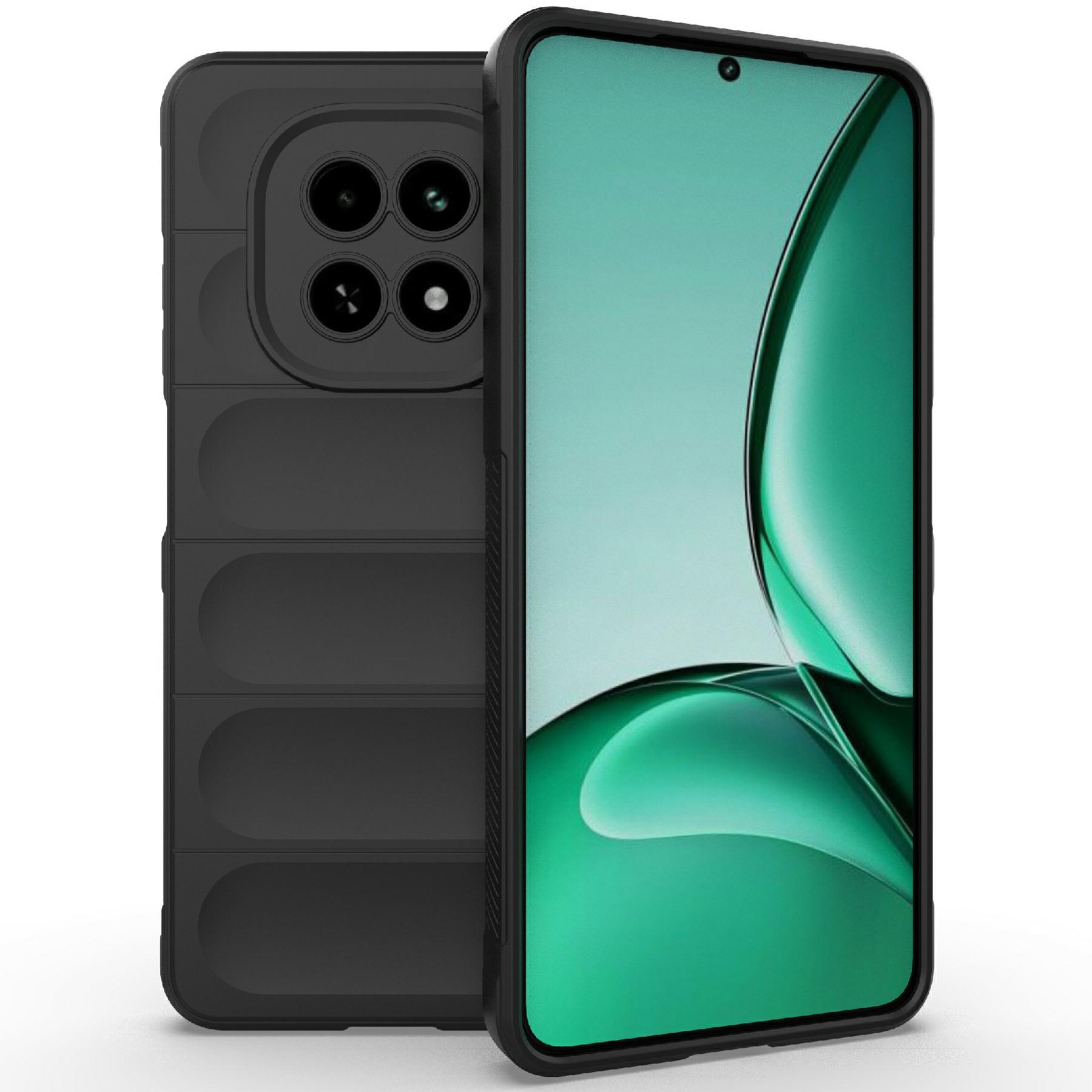 

For Realme V60 5G/V60s 5G Case Anti-Drop Soft TPU Rugged Phone Back Cover Black