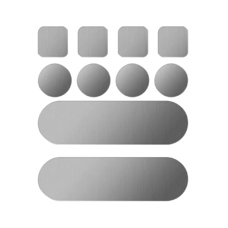 

Волшебный инструмент для ремонта горшков : Утолщенная термостойкая нержавеющая сталь Наклейка на таз Алюминиевый лист Самоклеящийся Холодильник. [1 piece with 10 posts]