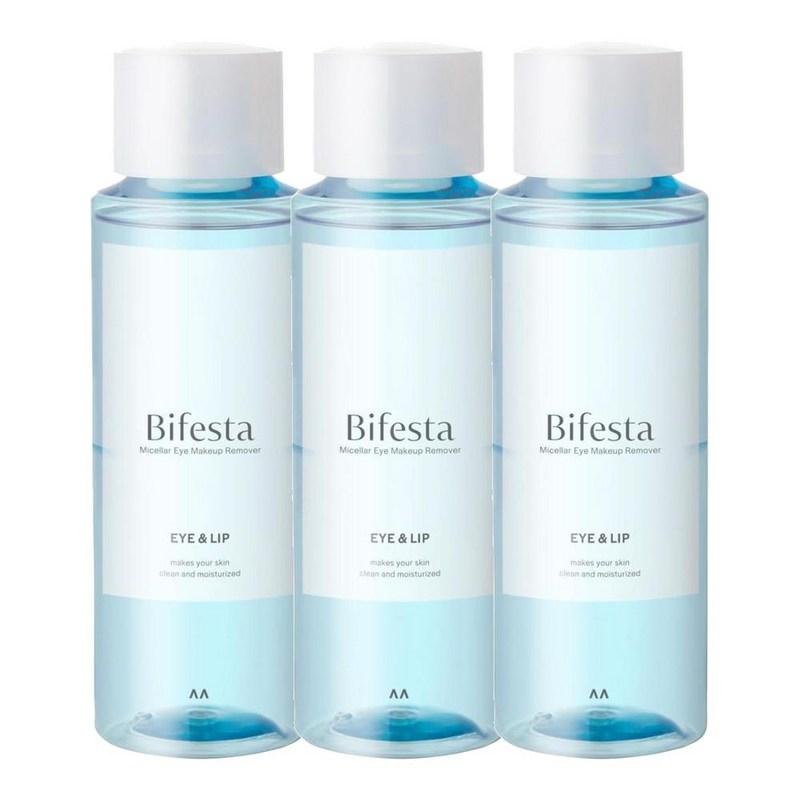 Bifesta Micellar Eye Makeup Remover Large Size, 280ml, 3 pcs