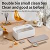 Xiaomi 48Khz Cleaning Machine Ultrasonic Cleaner Double Bin Vibration Full Cleaning Jewelry Household Watch Strap Cleaning