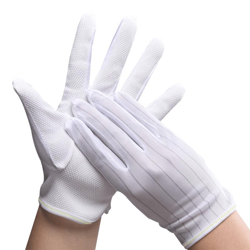 KY009 Anti-Static PU Dotted Grip Work Gloves