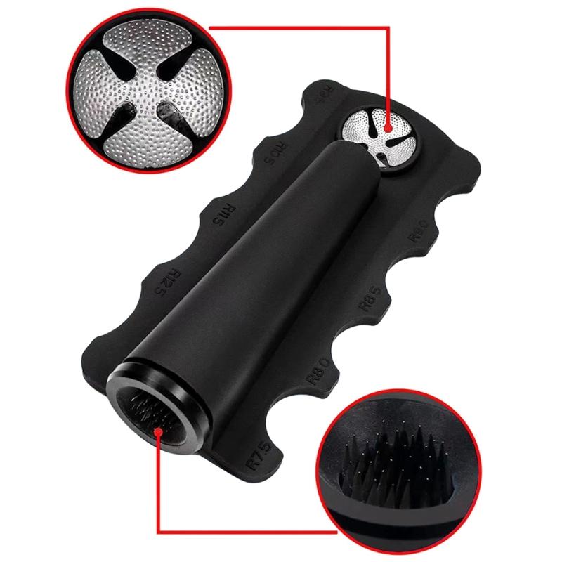 Efficient Billiard Cue Tip Repair Tool Billiards Cue Tip Corrector Tool for Enduring Use and Comfortable