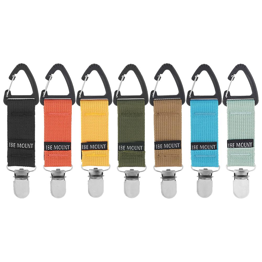 Outdoor travel straw hat clip Portable hat companion bag clip outdoor glove organizer baseball cap holder hats brim hanging hook