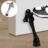 Türstopper Heavy Duty Mute Zinklegierung Türstopper mit rutschfester Gummispitze Versteckter Wandprotektor Beschläge für Zuhause Büro