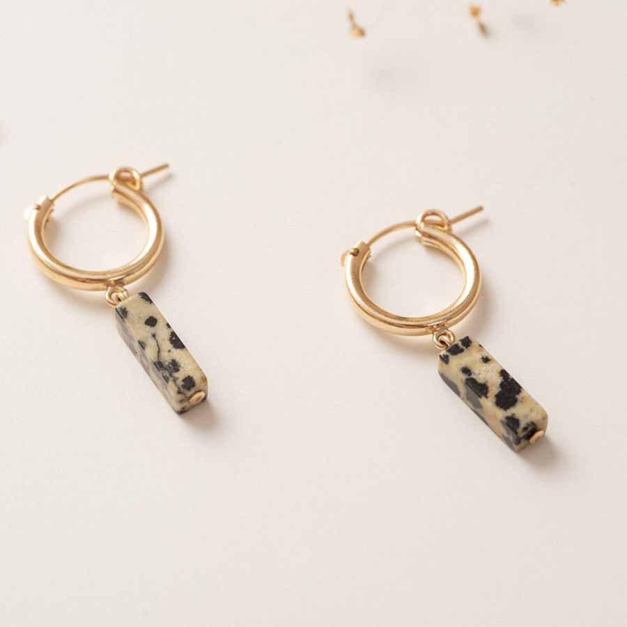 

Retro New Trendy Gothic Punk Star Cross Hoop Earring for Women Hip Hop Personality Cool Girl Dangle Earring Zircon Party Gift