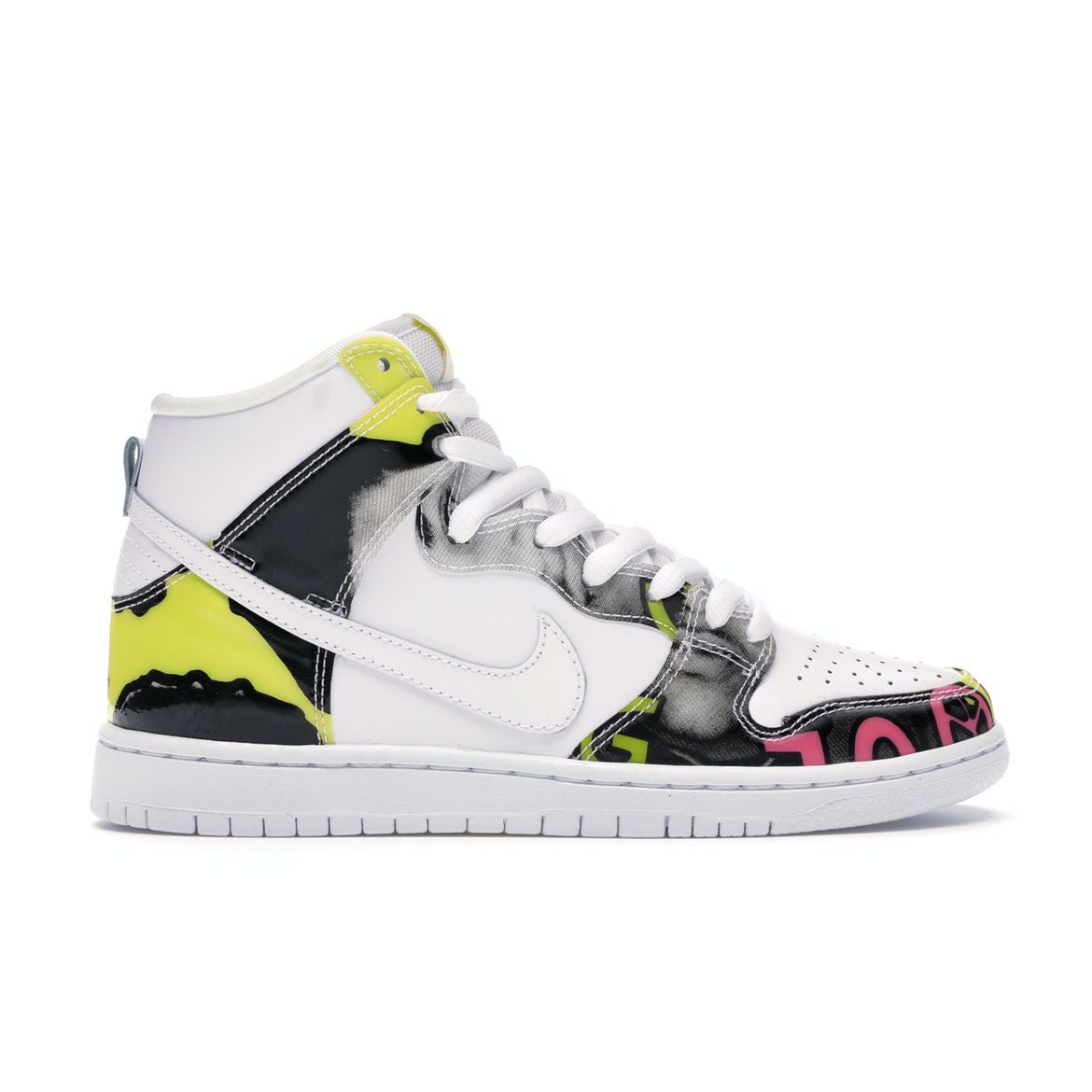 

Кроссовки унисекс Nike Dunk High PRM DLS SB QS De La Soul White Firefly 748751-177
