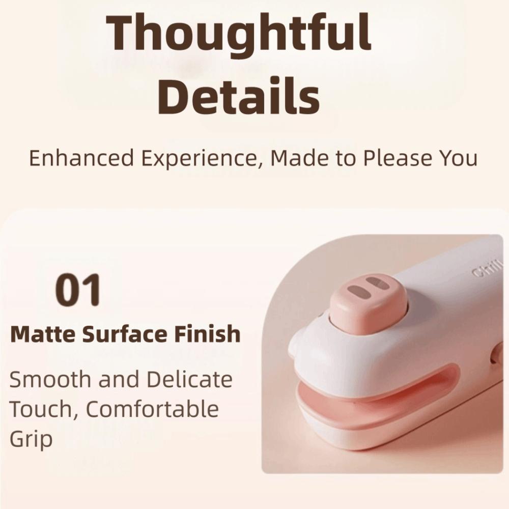 Heißsiegelmaschine mit Cartoon-Thema Einhandbedienung Siegelmaschine Lebensmittelkonservierung