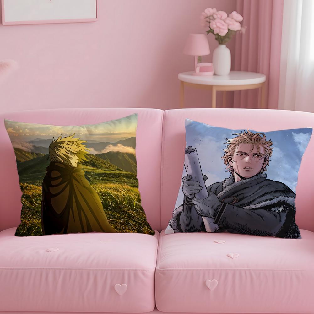 VVinland DS-SagaS Cushion Cover Comfortable Reversible Pillow Cover Ideal for Car Sofa Bedroom & Beyond