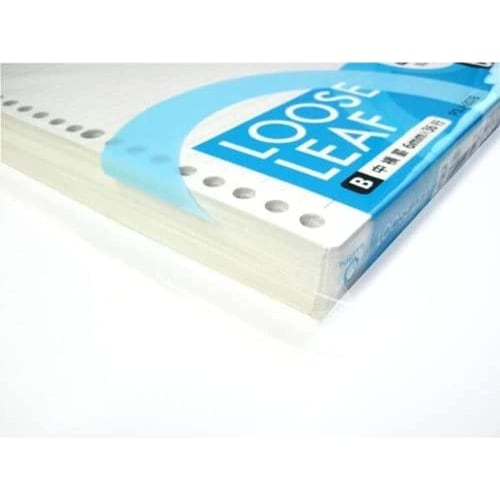 KOKUYO Loose Leaf Positive B5 Medium Horizontal Ruled 200 Sheets 6 Book Set P3-201BX6