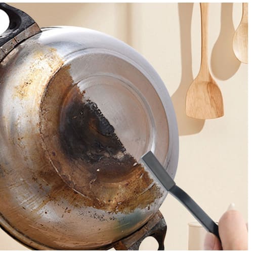 Stainless Steel Wire Brush (Set of 3) for Cleaning, Rust Removal, and Water-Removing. Compact Storage.