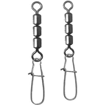 High-Speed American Figure-8 Three-Ring Connector with Reinforced Snap for Fishing Accessories