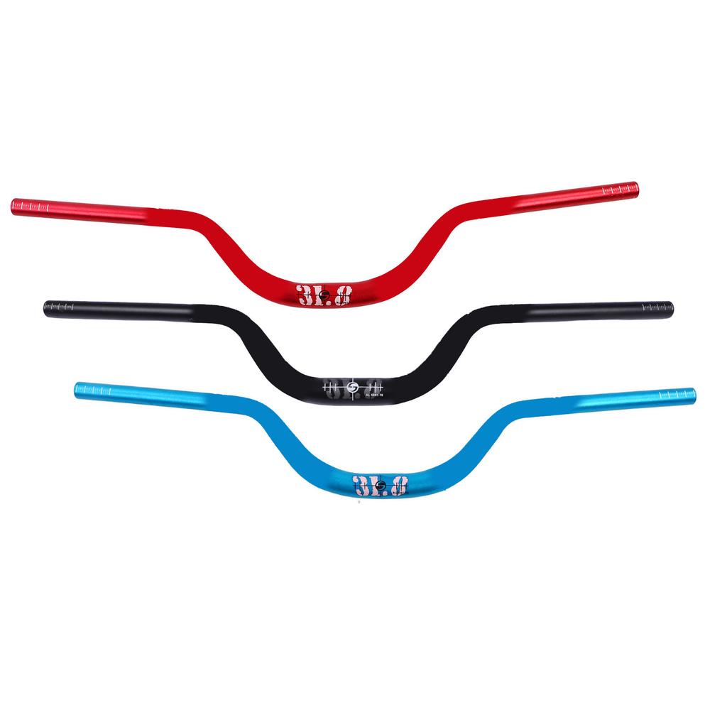 Riser Handlebar 31.8mm Riser Handlebar Riser Handlebar Replacement Aluminum Alloy for Mountain Road Bikes Fit 31.8mm Stem 780mm