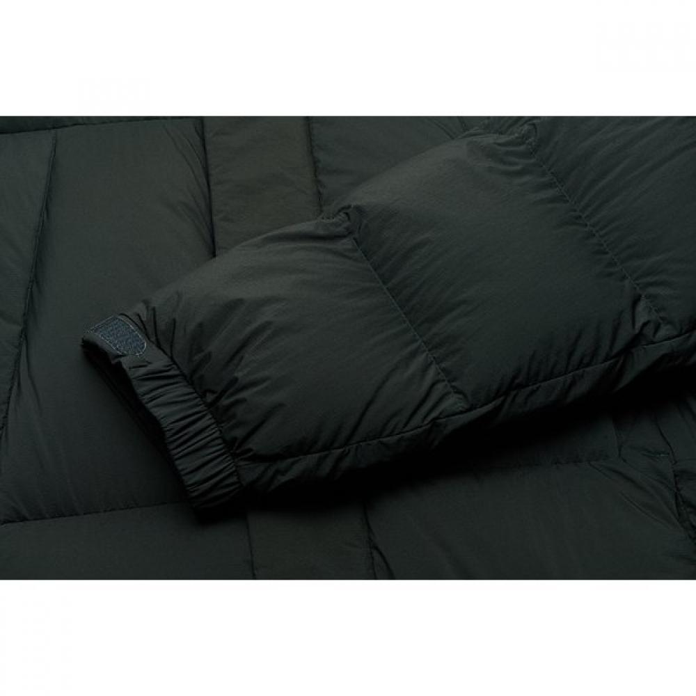 Black Yak Unisex Casual Long Bench Goose Down Jacket 1bypaw4902