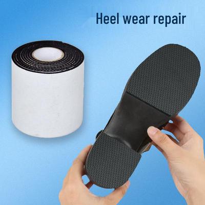 Parche Reparador de Suela: Adhesivo Autoadhesivo, Silencioso, Engrosado, Antideslizante, Resistente al Desgaste Impermeable para Zapatos de Cuero de Tacón Alto.
