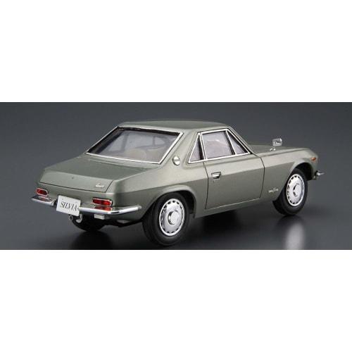Aoshima Bunka Kyozai 1/24 The Model Car Series No.66 Nissan CSP311 Silvia '66 Plastic Model Car (Automobile)