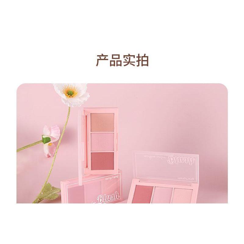 Heng Fang - Fluid Silky Blush Palette - 2 Types