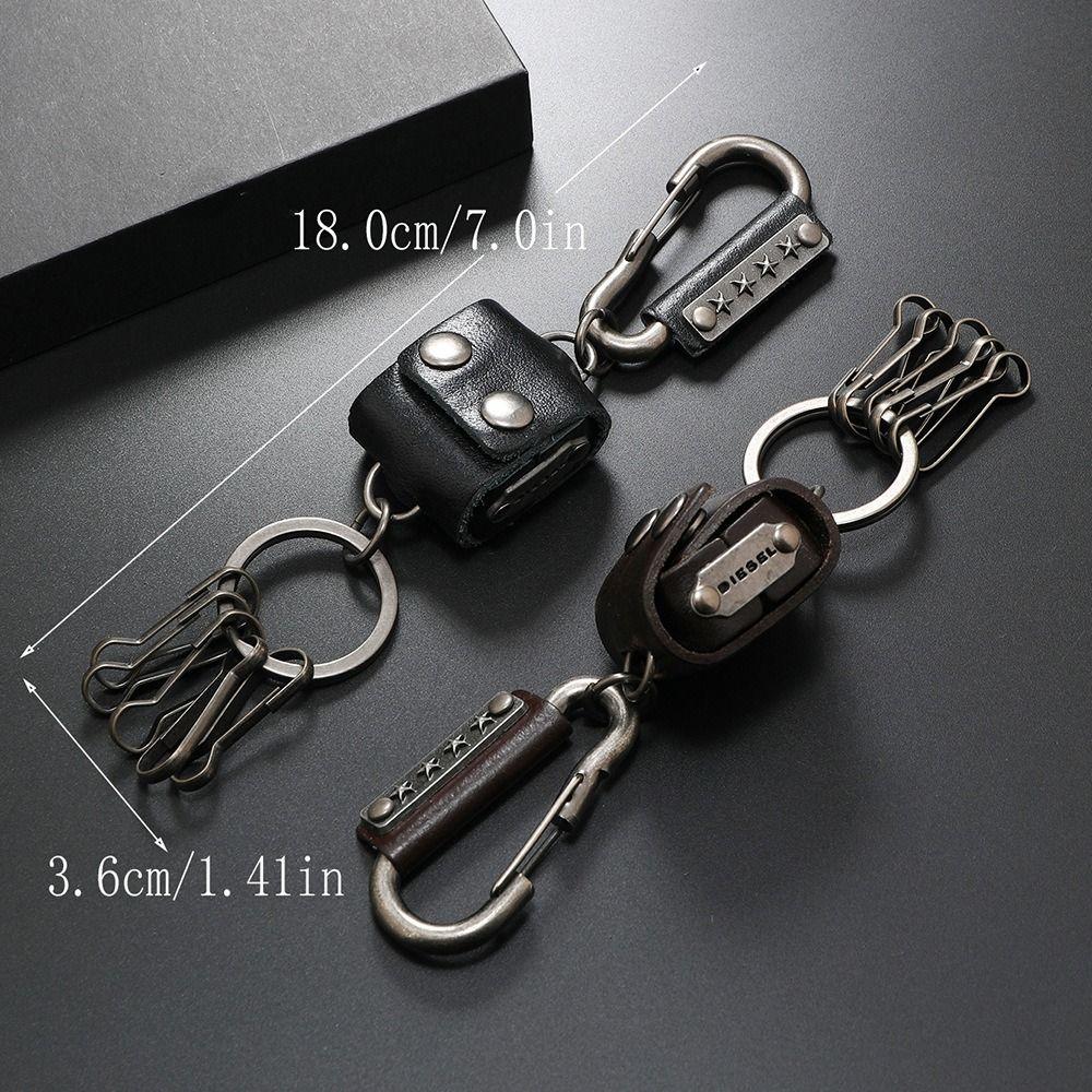 Backpack Hanging Dice Key Chain Zinc Zinc Alloy Cool Cowhide Key Chain Dice Model Keychain  Female Lady Girl