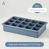 6/15 Grid Big Ice Tray Mold Giant Jumbo Large Food Grade Silicone Ice Cube Square Tray Mold Diy Ice Maker Ice Cube Tray With Lid