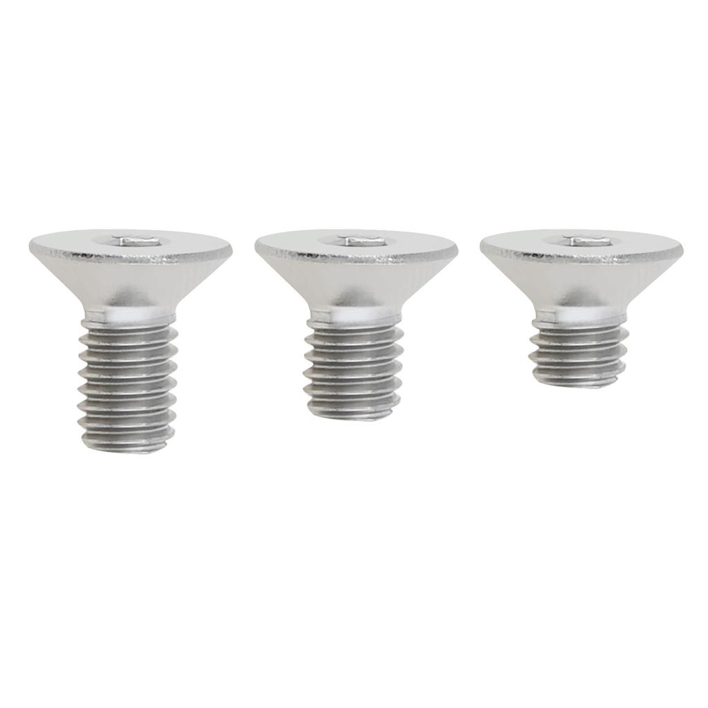 10PCS M2 M3 M4 M5 Silver 304 Stainless Steel Flat Head Hex Hexagon Socket Cap Bolt Countersunk Screw for Parts Replacement / DIY