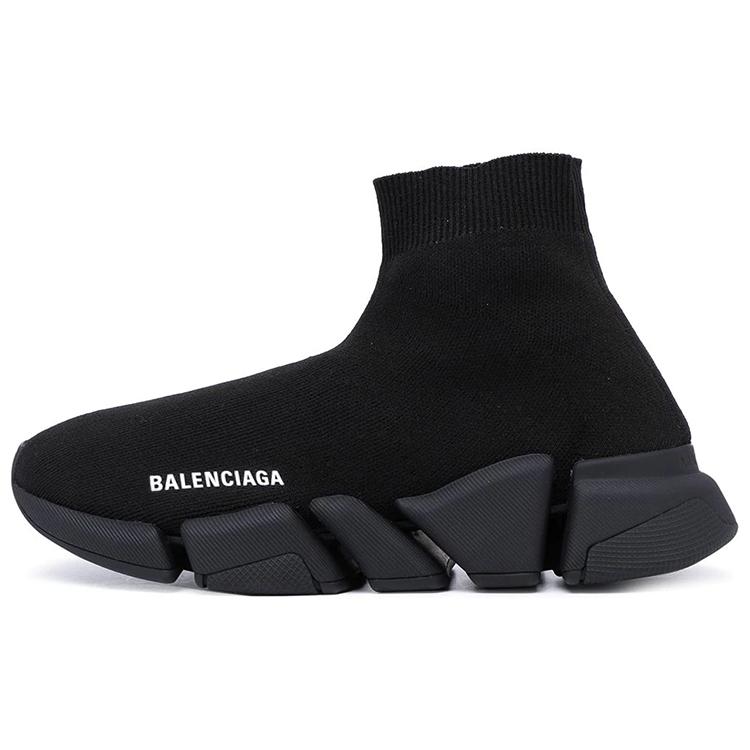 New Balenciaga Speed 2.0 Shiny Black Women's 636833W2AF31000