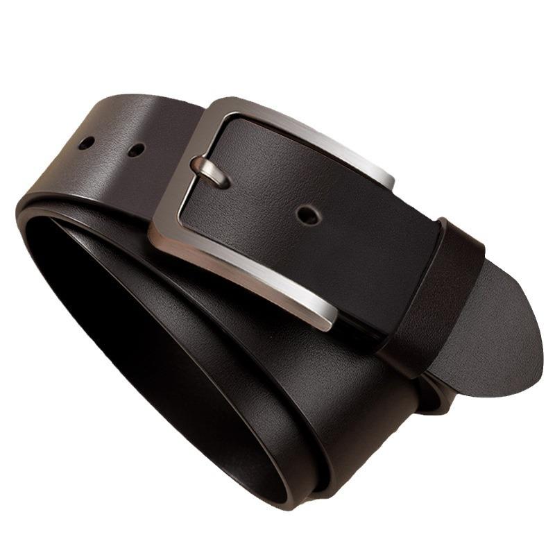 Men's Belt 3.8 Wide-pin Buckle Belt Belt
