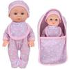 25CM Life Like Reborns Toy With Realistic Design Children Companion Doll For Pretend Play Game Nursery Room Decoration